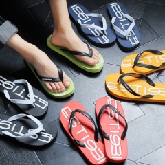 $1 Flip flops Producer Wholesale Slippers Women's slipper colorful beach slippers men's slipper footwear