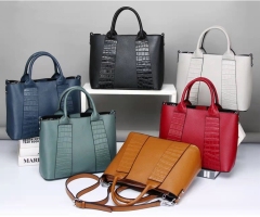 MZY Factory Handbag Manufacturer Genuine Leather handbag Women's Crocodile Skin handbags
