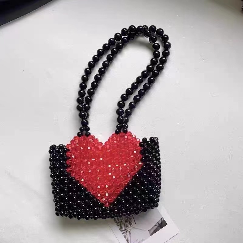 MZY Beads Handmake Handbag Customized Colorful handbag Women's handbag production tote bags Girls Handbag Manufacturer