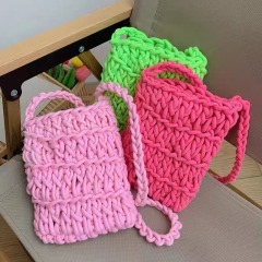 MZY Fabric Handmake Woven Customized Colorful handbag Women's handbag production tote bags Girls Handbag Manufacturer