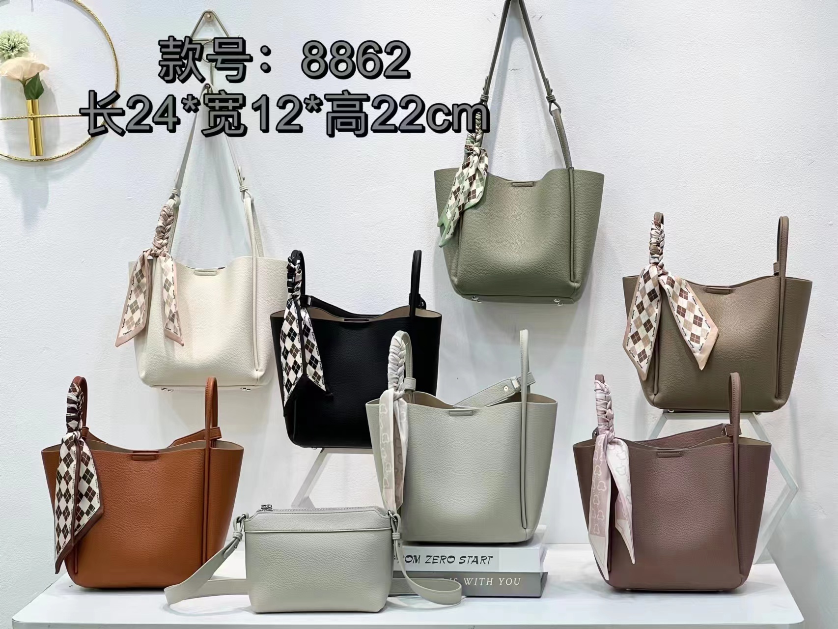 MZY Handbag Producer pu Leather Silk handbag Women's Fashion handbags