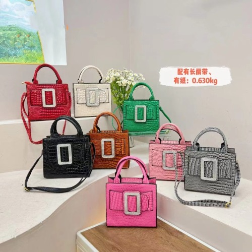 Handbag Manufacturer Diamounds handbag Women's handbag Fashion Crocodile bags Handbag Factory