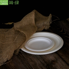 Cornstarch Biodegradable Plate Disposable For Cake