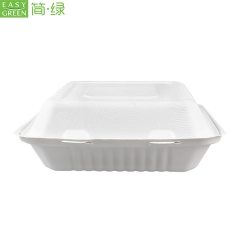 Eco Friendly Food Grade Biodegradable Clamshell Packaging