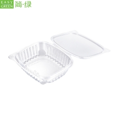 PET Plastic Dry Plastic Salad Disposable Box Fruit