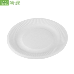 Disposable Paper Plates Biodegradable For Good Food Packaging
