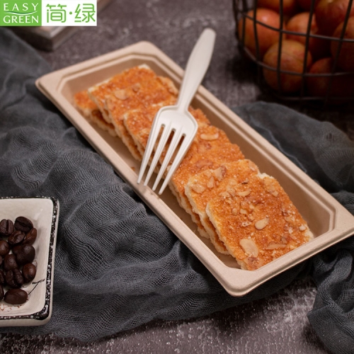 Biodegradable Sushi Food Trays With Lid Food Divided Container