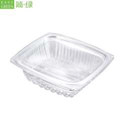 Plastic Transparent Salad Bowl Takeout For Dry Fruit