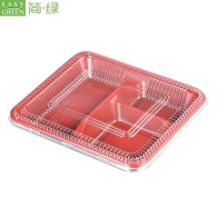 PP Disposable 3-Compartment Food Container For Food