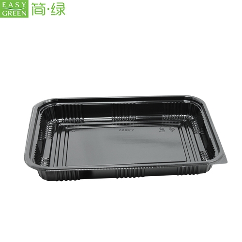 Rectangular Disposable Plastic PP Food Containers Packaging With Lid