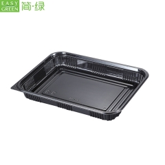 Rectangular Disposable Plastic PP Food Containers Packaging With Lid