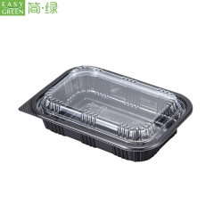 Plastic Disposable Microwave PP Food Containers With Lid