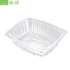 Plastic Transparent Salad Bowl Takeout For Dry Fruit