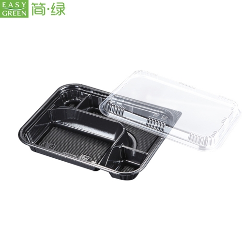 Takeaway Food Container Box Disposable PS With Lid