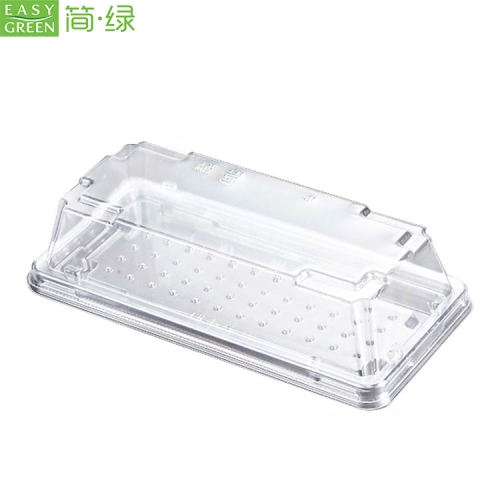 Wholesale Plastic Sushi Box Takeout Container With Lid