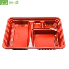 Disposable Microwave PP Lunch Box For Eco-Friendly Good Food Packaging