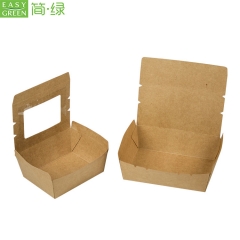 PKW Takraway Packaging Kraft Paper Lunch Box