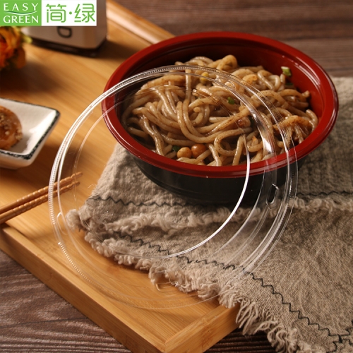 Microwave Soup/Noodle Bowl With Lid For Lunch Container