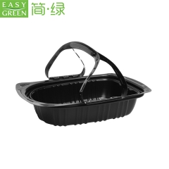 Easy Green disposable PP takeaway plastic roasted chicken box