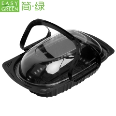 Easy Green disposable PP takeaway plastic roasted chicken box