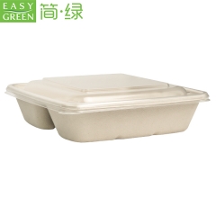 Easy Green Disposable Takeaway Paper Fast Food Packaging Containers For Food