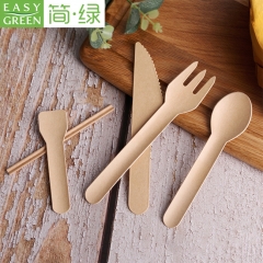 portable Biodegradable disposable cutlery