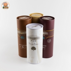 Customization tube packing for wine bottle paper cans packaging Custom design color