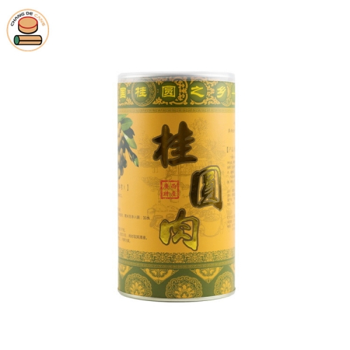 Eco-friendly paper tube packicng for Longan meat,packing for dry fruit paper can.