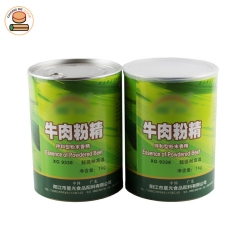 Custom Paper tube packing for Beef meal concentrate with aluminum foil lining food grade