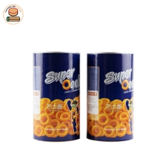 Custom design food container paper cans food tube packaging with aluminium pull ring lid