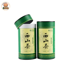 Factory price paper tea can food grade tube for tea packing