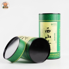 Factory price paper tea can food grade tube for tea packing