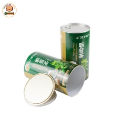 2019 Custom Paper Tube Packaging Cans For Tea can paper tea caddy canister