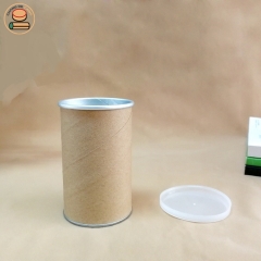 Factory price high quality blank kraft paper tube cans packing