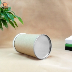 Factory price high quality blank kraft paper tube cans packing