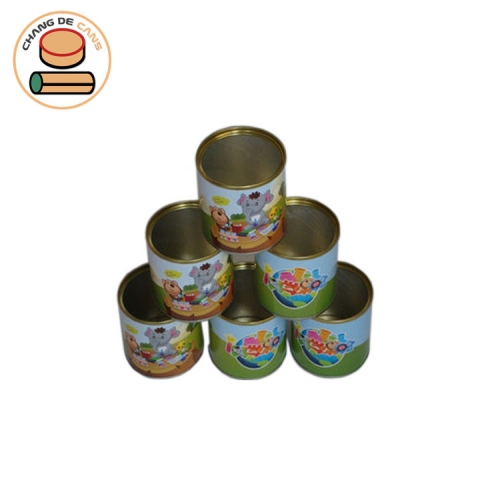 Customized cylinder printed round paper can for toy