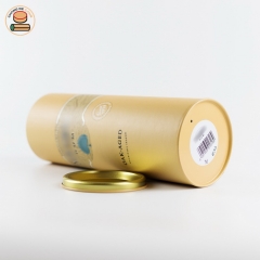 Customization tube packing for wine bottle paper cans packaging Custom design color