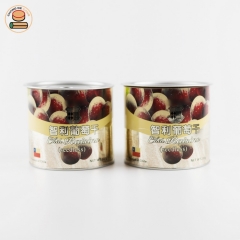 food grade paper tube paper can for dry fruit whit Raisins paper tube packaging