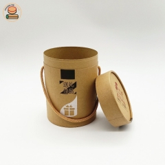 push up tube kraft paper biodegradable food packaging airtight with moon cake large diameter cardboard tube