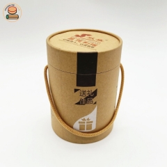 push up tube kraft paper biodegradable food packaging airtight with moon cake large diameter cardboard tube