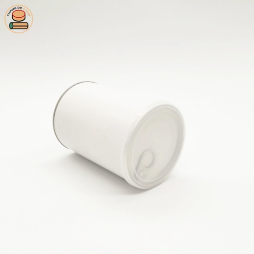 Cardboard tube packaging white biodegradable cardboard paper tube with candy food grade paper tube