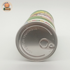 round coin can tin piggy bank biodegradable cardboard paper tube with coin cardboard paper tube packaging
