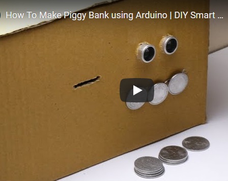 How To Make Piggy Bank using Arduino | DIY Smart Coin Bank