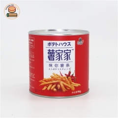 FDA Airtight Kraft Paper Canister Paper Canister for chip Packaging