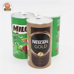 Eco friendly paper tube packaging custom packaging paper tube packaging coffee paper can