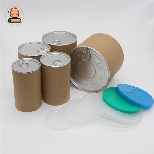 customized 99mm food grade Kraft paper tube Seasonings & Condiments packaging