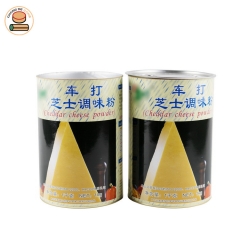 recycled paper tube canister packaging for milk Weight loss shakes Nutrition powder packaging