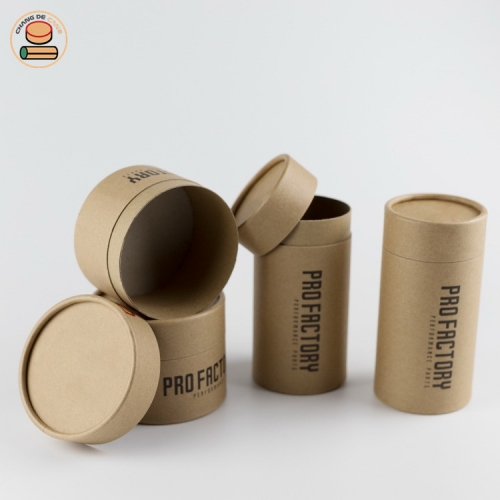 Airtight Kraft Paper Canister Paper Canister for Food Packaging