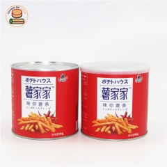 FDA Airtight Kraft Paper Canister Paper Canister for chip Packaging