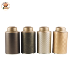 Factory direct supply airtight paper cans nuts packaging airtight paper cans airtight paper canister for health food